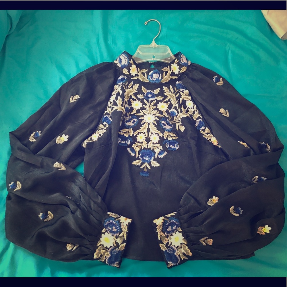 Free People long sleeve top